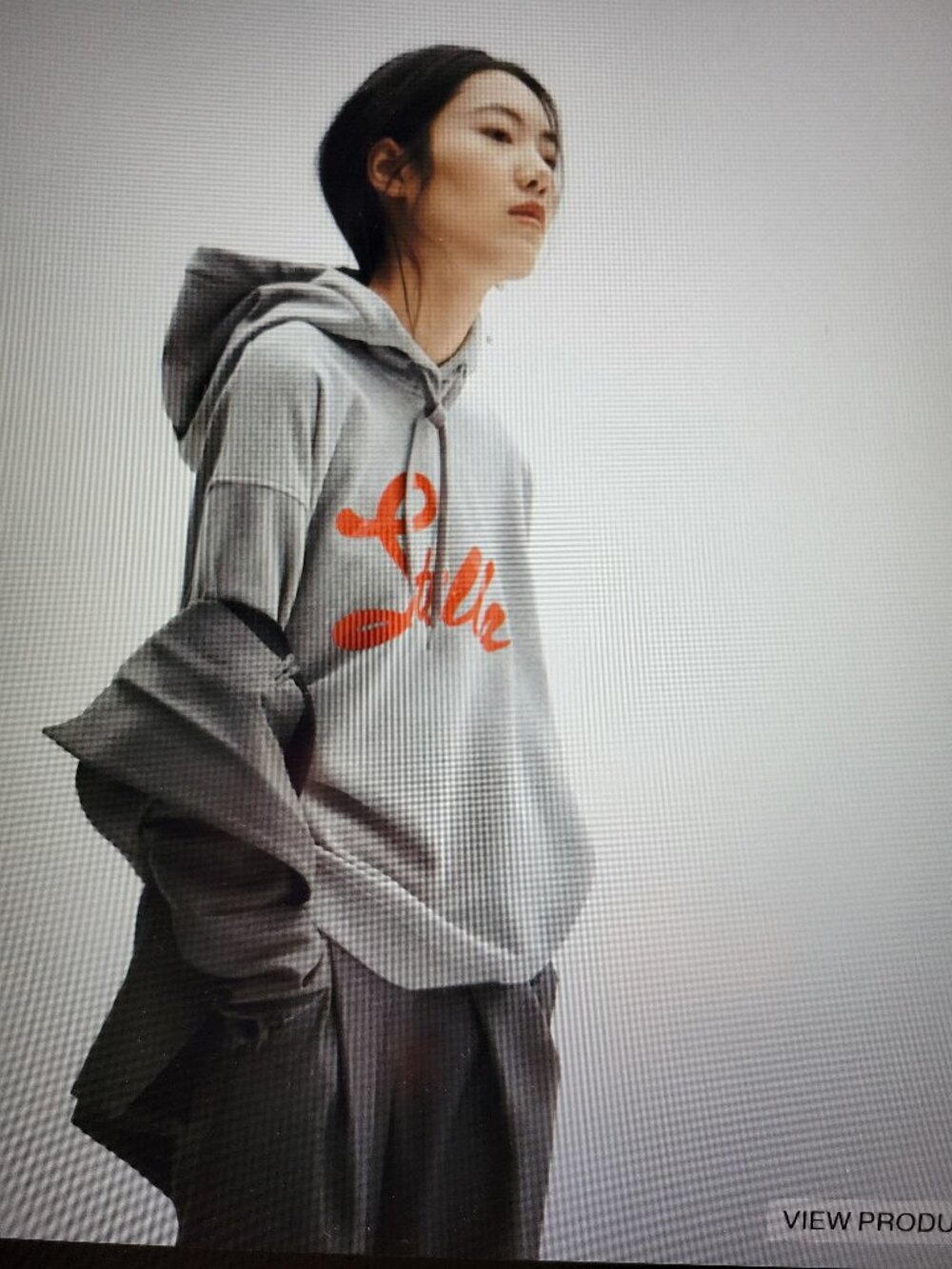 Stella McCartney x H&M. Printed Cotton Oversized Hoodie size S. NWT